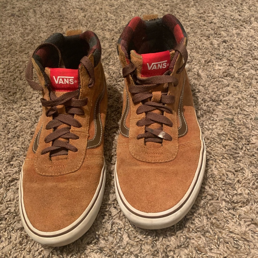 Vans Hi-Top Skate Shoes.